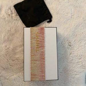 empty chanel box with small dust cover for jewelry